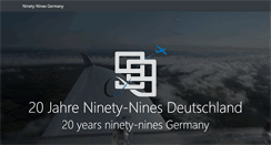 Desktop Screenshot of ninety-nines.de