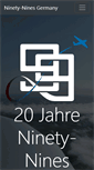 Mobile Screenshot of ninety-nines.de