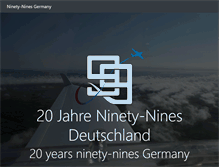 Tablet Screenshot of ninety-nines.de